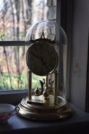 Clock in Glass Container