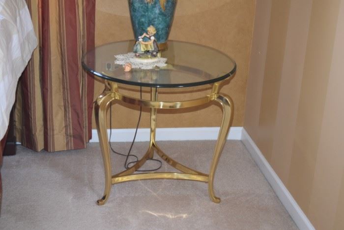 Circular Glass Table