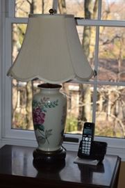 Lamp and Phone