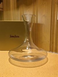 Crystal wine decanter from NM