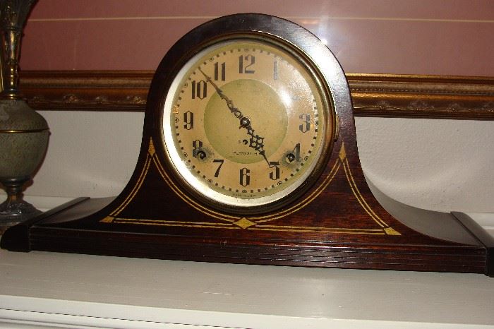 Antique Plymouth mantel clock