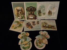 Vintage advertising postcards, Grand Rapids, Mich.