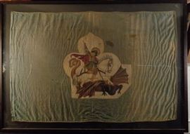 Antique Imperial Russian St. George flag / banner