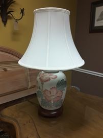 Pretty table lamp.