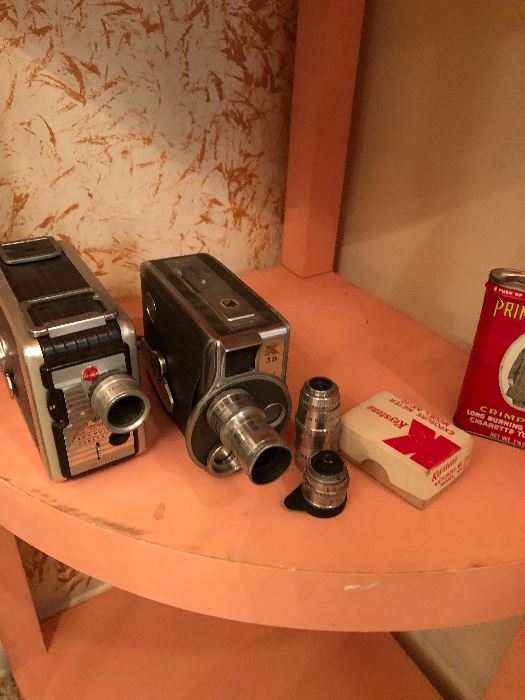 few vintage camera items