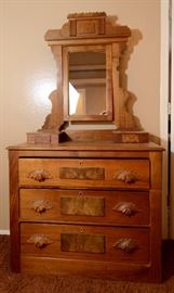 Mirrored Antique Dresser for sale.