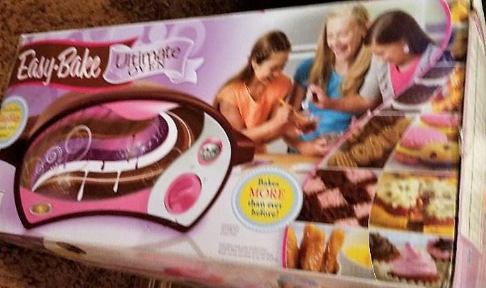 Easy Bake Oven. Lots of Children's toys and Clothes. Baby Items. Stocking stuffers too.