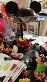 This is really neat. Another unusual Mickey Mouse lamp.