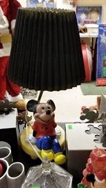 Mickey Mouse lamp. So Cute!