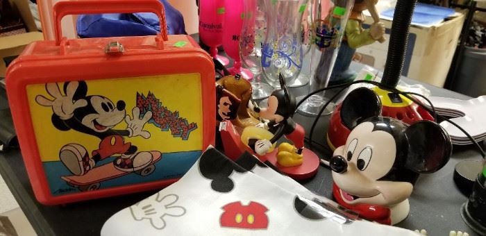 Mickey Mouse lunch box.