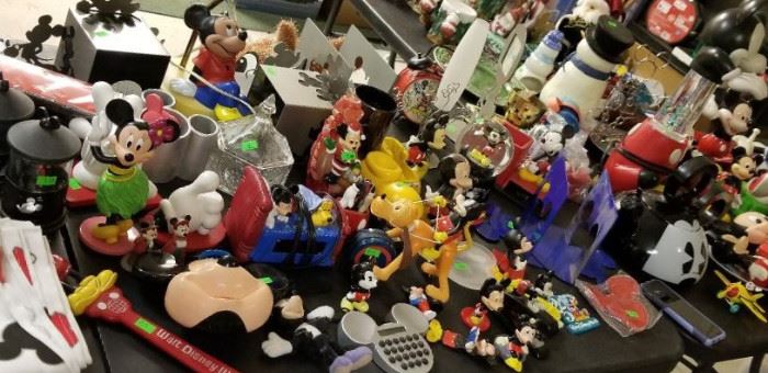 We discovered tons of Mickey Mouse collectibles!