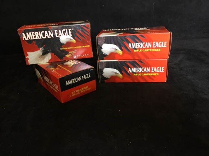 American Eagles 30 Cabine Rifle Cartridges