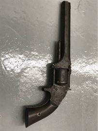 Antique Smith & Wesson Spur Trigger Revolver