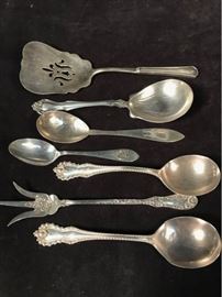 Assorted Sterling Serving Pieces