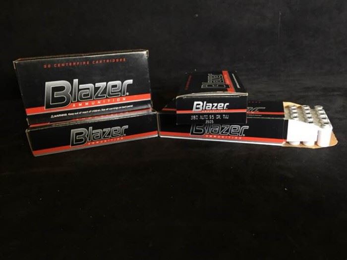 Blazer 380 Auto Centerfire Cartridges