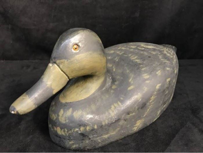 Hand painted Decoy wood carved