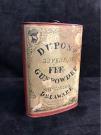 DuPont FFF Gunpowder Flask