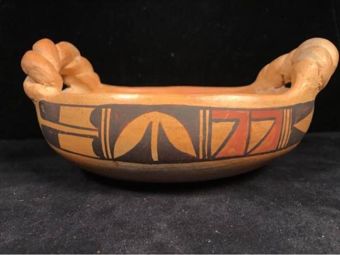 Hopi Teuwa Signed Bowl