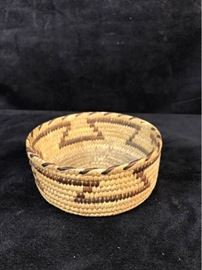 Northwest Native American woven basket