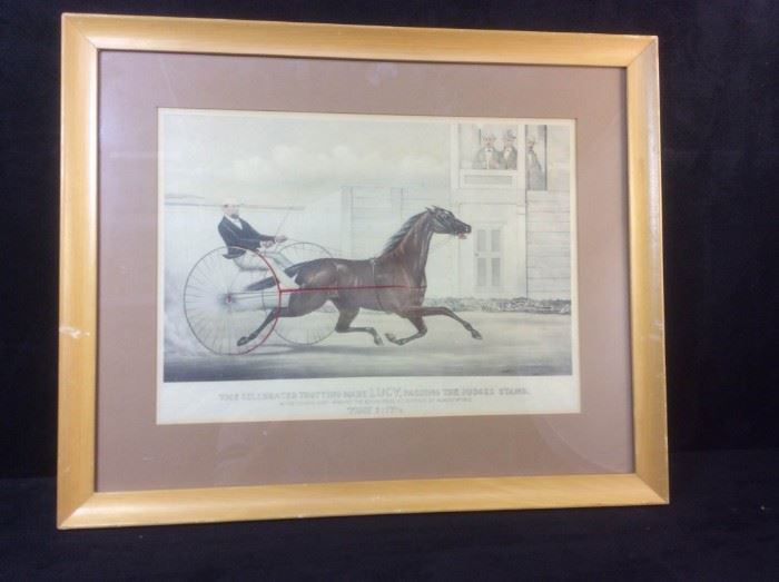 The Celebrated Trotting Mare Lucy
