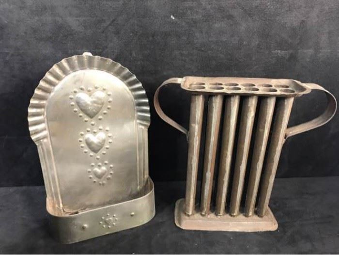 Tin Candle Mold and More