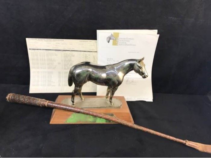  AQHA Horse Trophy, Quirt and reports