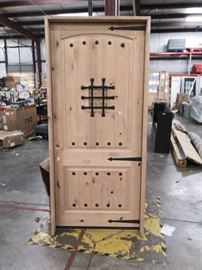 Front Entry Door With Side Panels