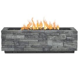 Real Flame Concrete Gas Fire Pit
