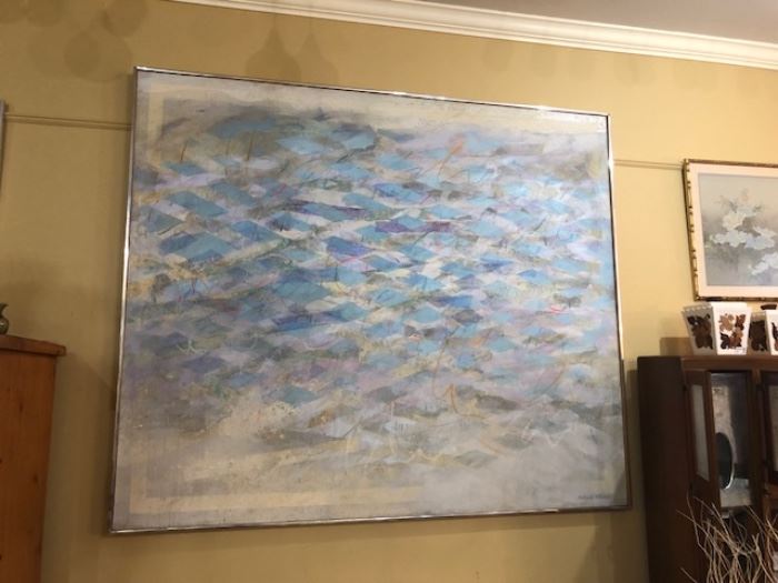 Delbert Michel Acrylic Painting