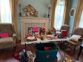 Get into the Christmas spirit with all of the awesome holiday decor! 