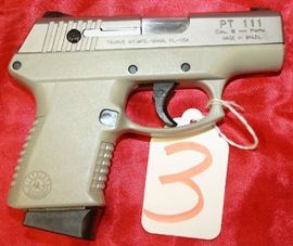 3 - Taurus Model PT11 9 mm Pistol