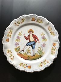 Antique Italian Country plate