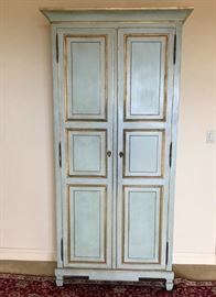 Painted & Gilded Armoire