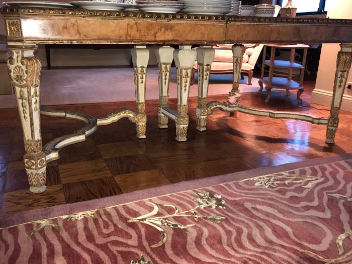 Beautiful detail of Dining Table