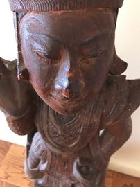 Detail of Tibetan Sculpture
