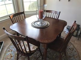 Hitchcock table and chairs