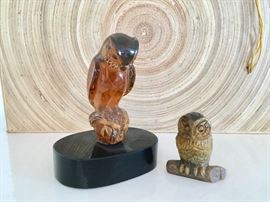 Amber and Tigers-Eye Owl's
