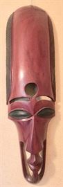 Hand-Carved African Mask
