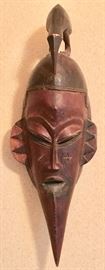 Hand-Carved African Mask