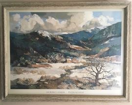 Laurence Sisson, "Pecos Retreat", poster
