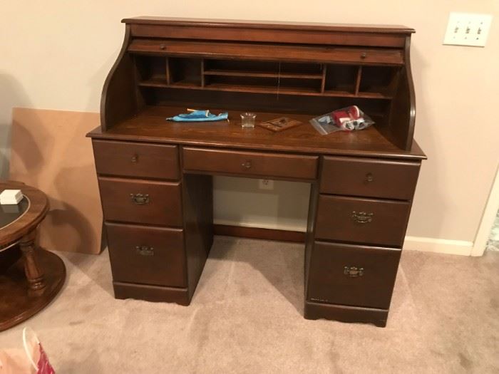 #44	Pine roll-top desk 47x20x30-44	 $75.00 	