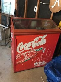 #54 Coca-Cola machine, model RPUC-100, as-is $300.00
