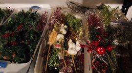 Christmas Tree picks and Florals