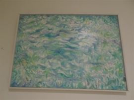 original mid-century oil