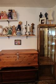 Nice Hope Chests, Another Display Cabinet, Dress Forms, And More!