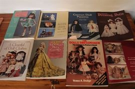 A Small Sample Of Our Doll Dressmaking Books