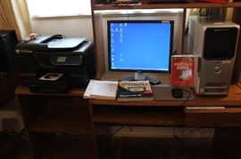 Dell Dimension 5150 With Windows XP, HP Office Jet Pro 8600 (makes great color copies)