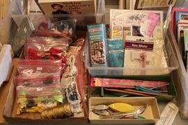 Embroidery Thread, Tatting Tools
