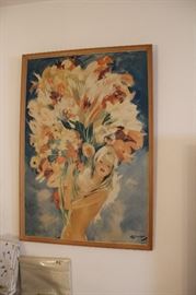 Vintage Design On Cardboard Art