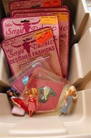 Miss Sergio Valente Mini Dolls And Outfits